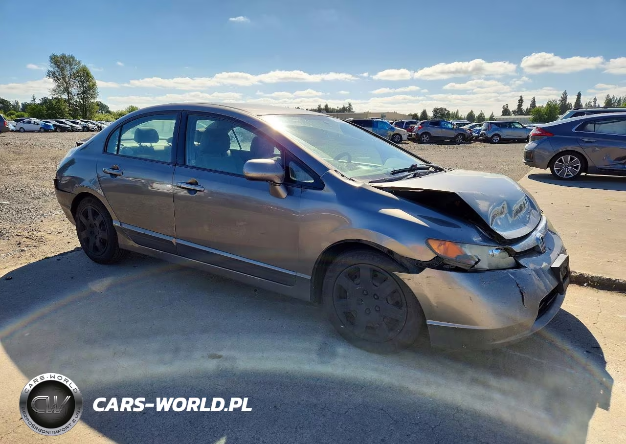 2008 Honda Civic Lx VIN:2HGFA16588H313046 - 4