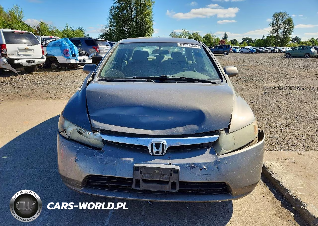 2008 Honda Civic Lx VIN:2HGFA16588H313046 - 5