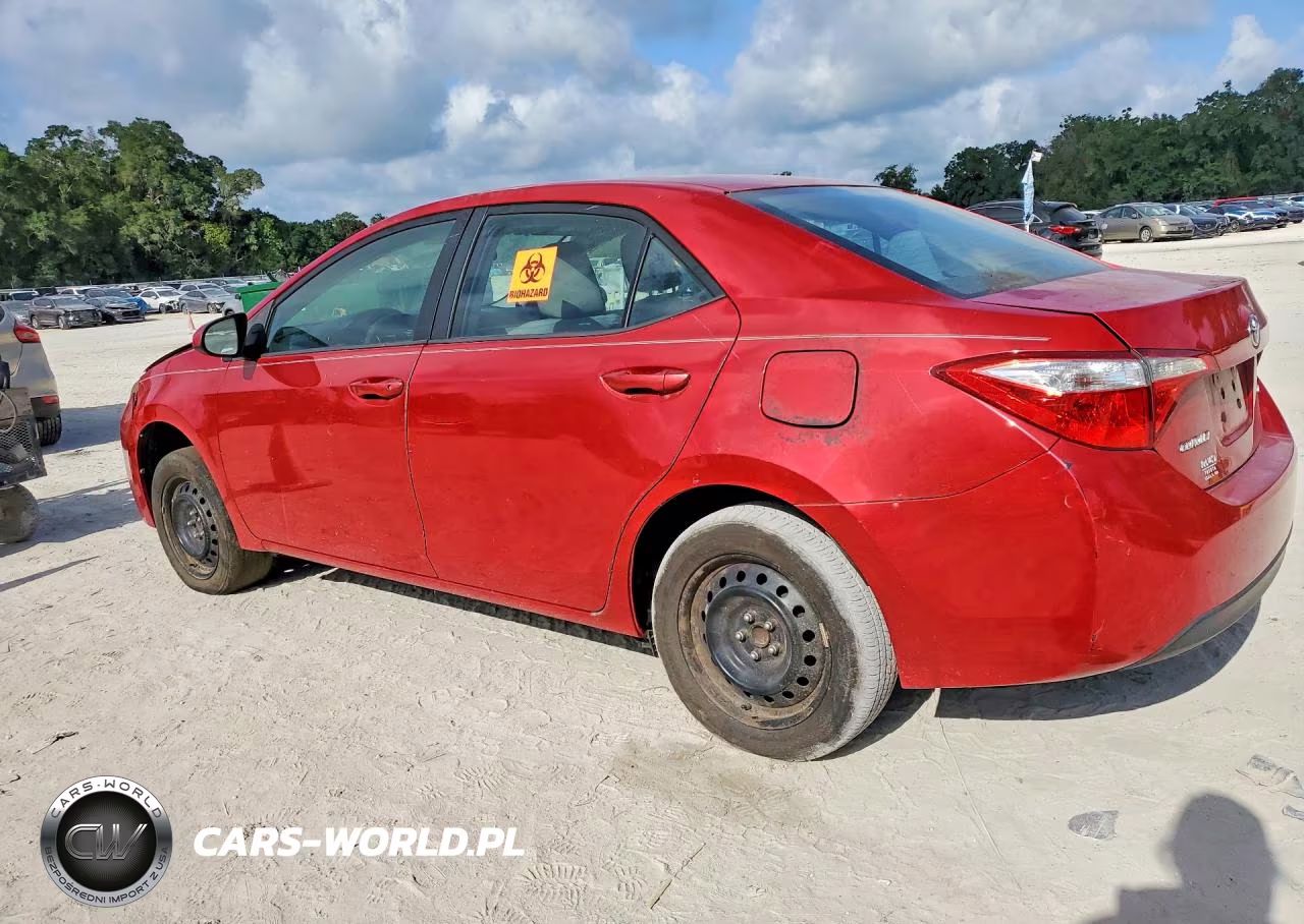 2015 Toyota Corolla Le VIN:2T1BURHEXFC468852 - 2