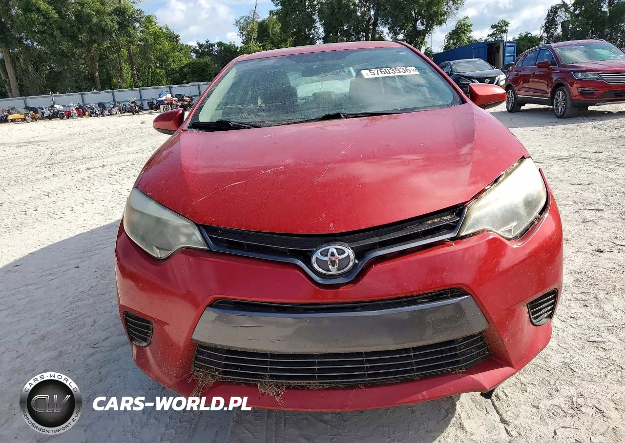 2015 Toyota Corolla Le VIN:2T1BURHEXFC468852 - 5