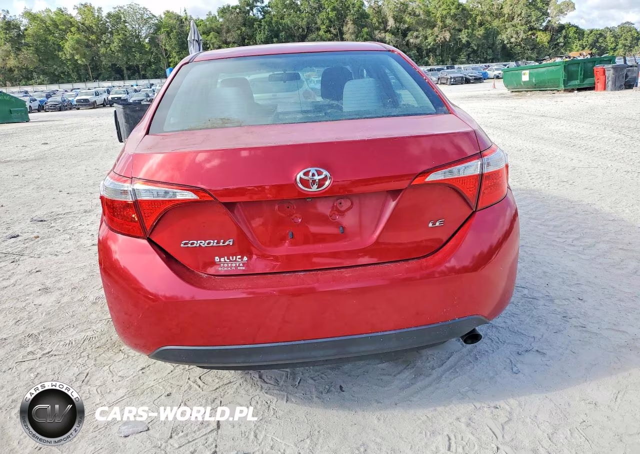 2015 Toyota Corolla Le VIN:2T1BURHEXFC468852 - 6