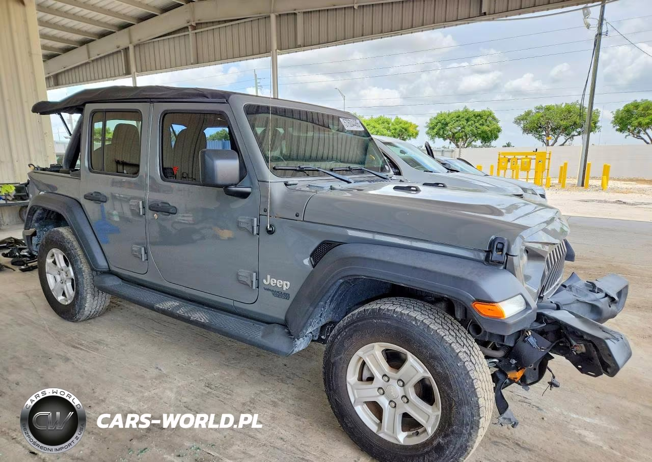 2021 Jeep Wrangler Unlimited Sport VIN:1C4HJXDN8MW617759 - 4