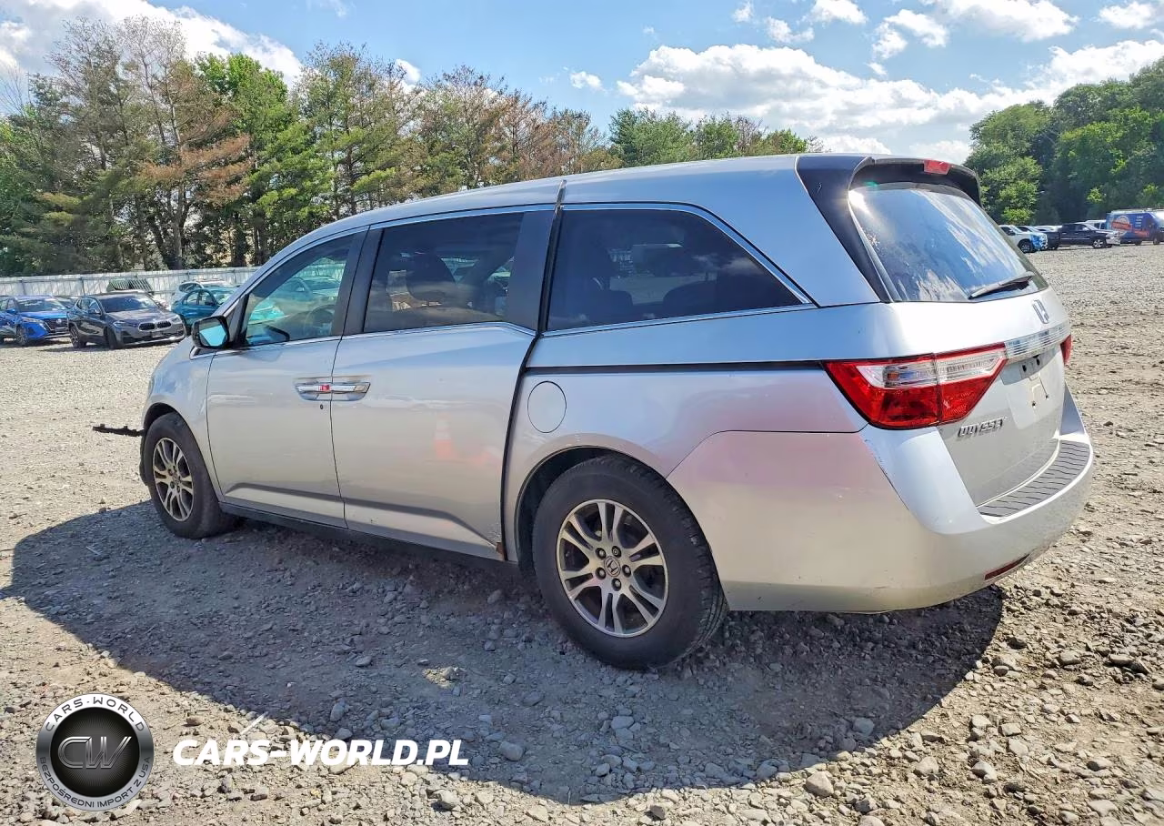 2011 Honda Odyssey Exl VIN:5FNRL5H63BB016038 - 2