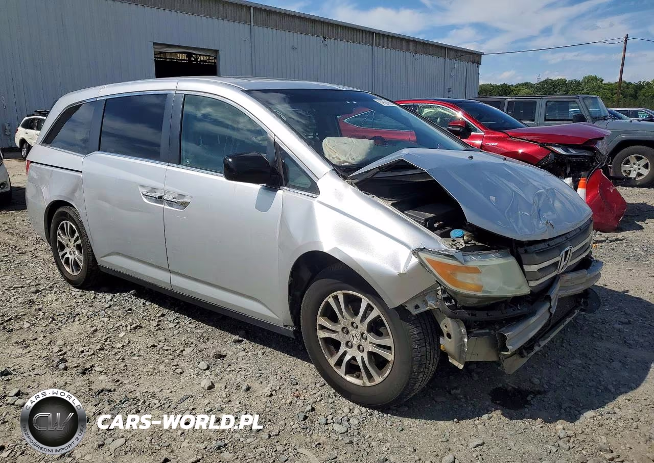 2011 Honda Odyssey Exl VIN:5FNRL5H63BB016038 - 4