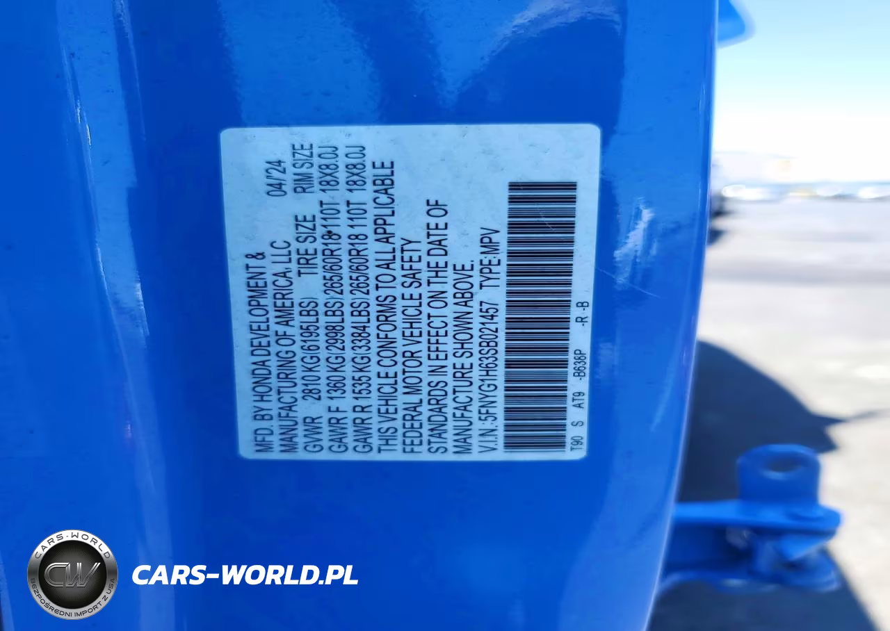 2025 Honda Pilot Trailsport VIN:5FNYG1H63SB021457 - 13