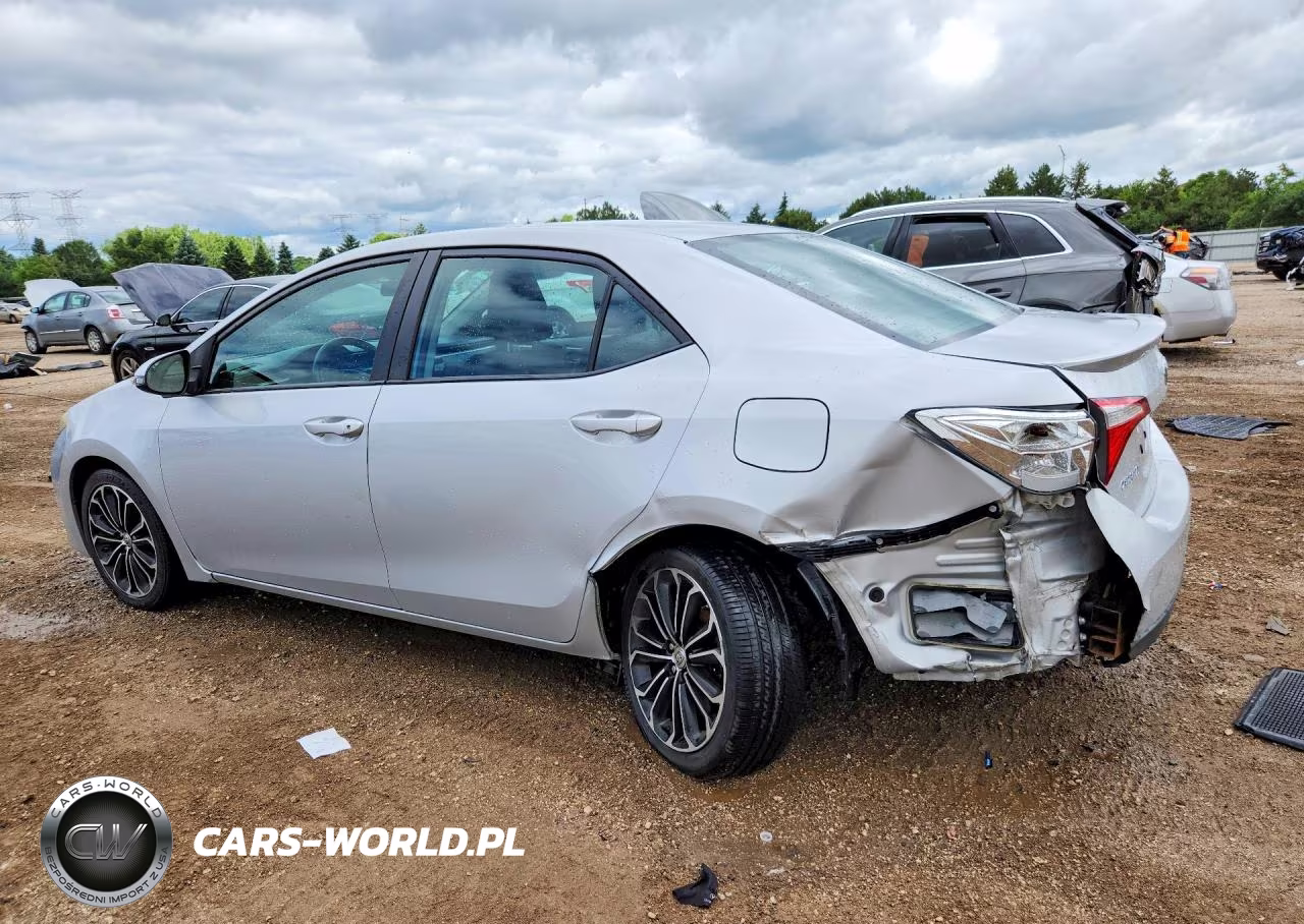 2015 Toyota Corolla S Plus VIN:2T1BURHE1FC350107 - 2