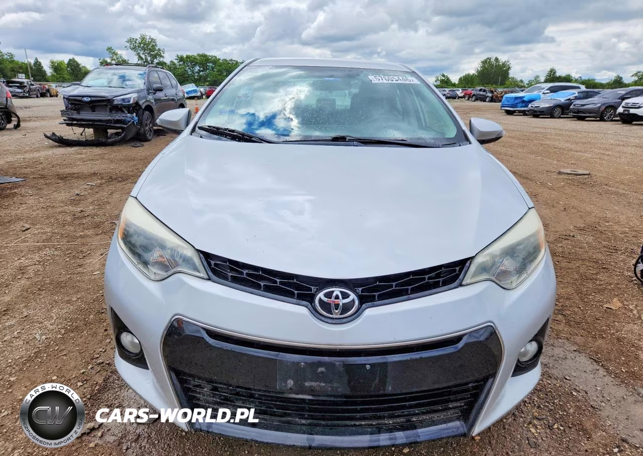 2015 Toyota Corolla S Plus VIN:2T1BURHE1FC350107 - 5