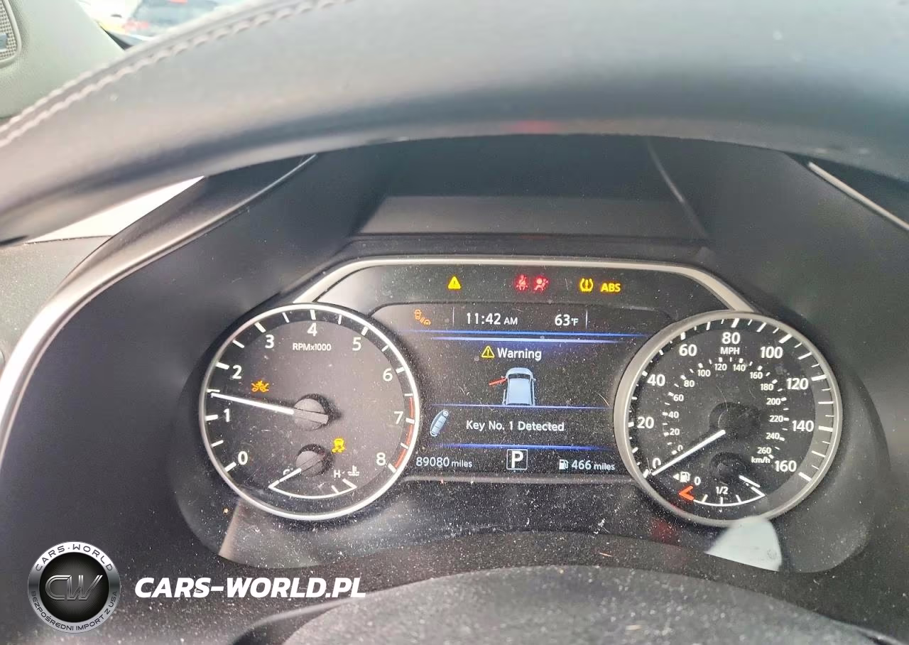 2019 Nissan Murano Sl VIN:5N1AZ2MJ4KN134147 - 9