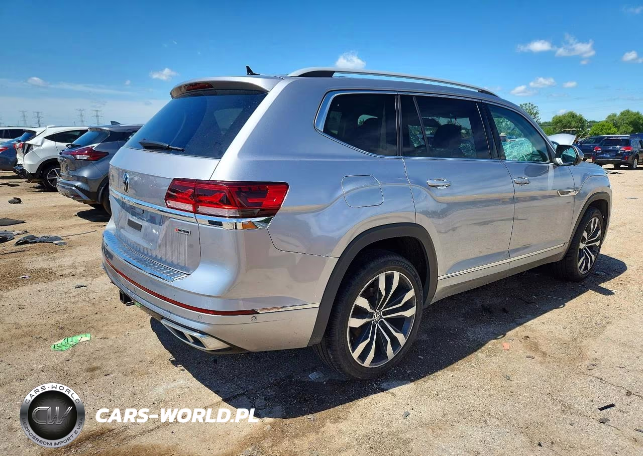 2022 Volkswagen Atlas Sel Premium R-Line VIN:1V2FR2CA9NC506379 - 3