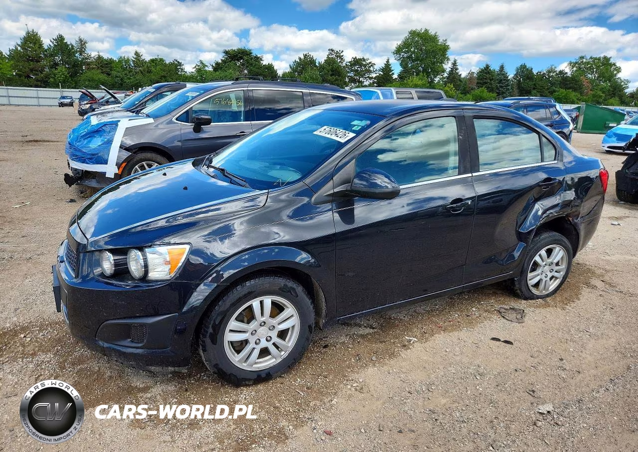 2015 Chevrolet Sonic Lt VIN:1G1JC5SH7F4166148 - 1