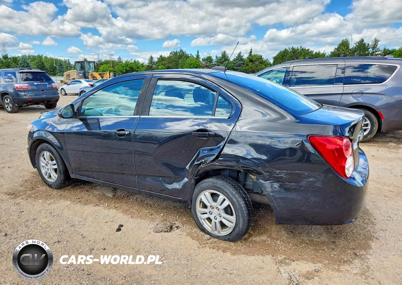 2015 Chevrolet Sonic Lt VIN:1G1JC5SH7F4166148 - 2