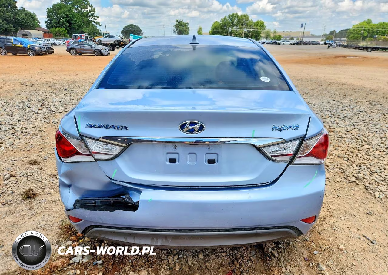 2011 Hyundai Sonata Hybrid VIN:KMHEC4A47BA012158 - 6
