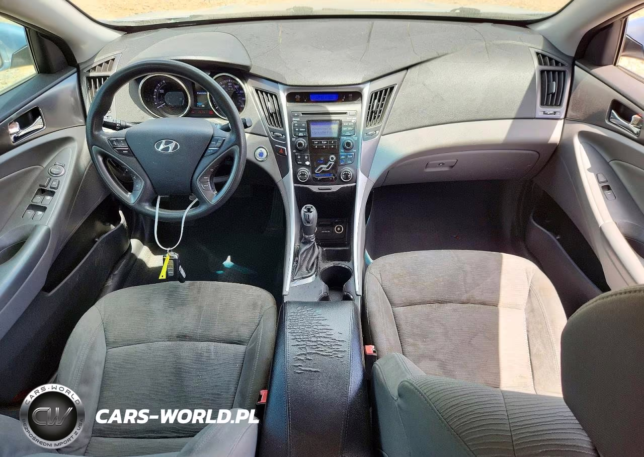 2011 Hyundai Sonata Hybrid VIN:KMHEC4A47BA012158 - 8