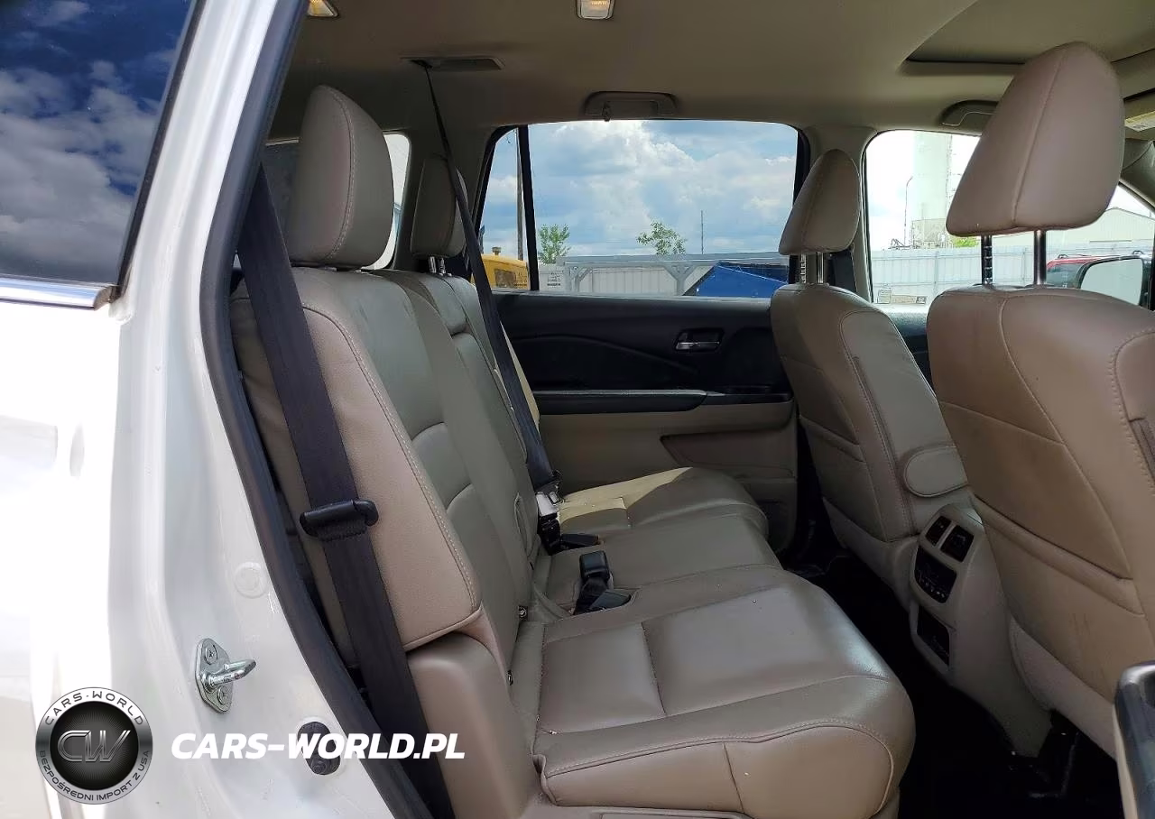 2017 Honda Pilot Exl VIN:5FNYF6H54HB091596 - 11
