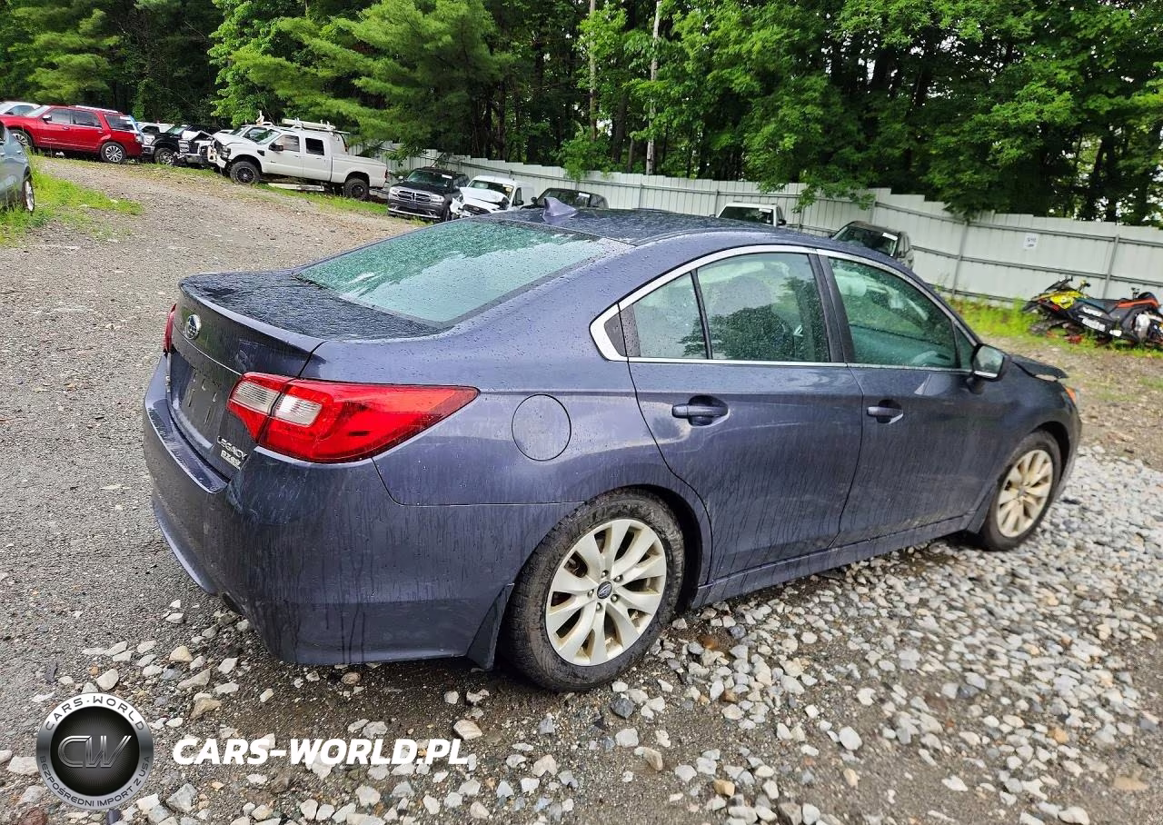 2016 Subaru Legacy 2.5I Premium VIN:4S3BNAC68G3007741 - 3