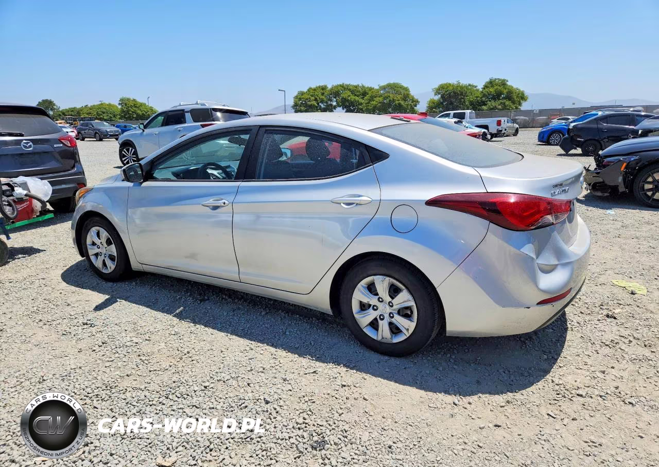 2016 Hyundai Elantra Se VIN:5NPDH4AE8GH718906 - 2