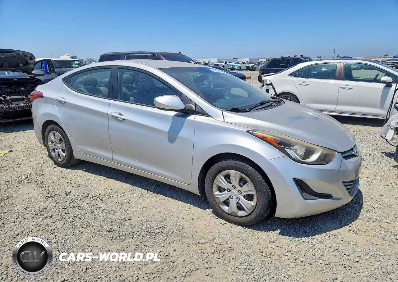 2016 Hyundai Elantra Se VIN:5NPDH4AE8GH718906 - 4