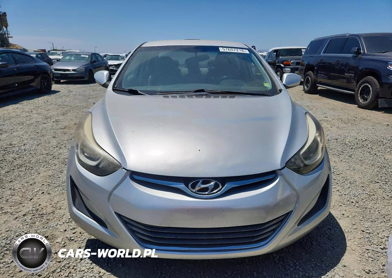 2016 Hyundai Elantra Se VIN:5NPDH4AE8GH718906 - 5