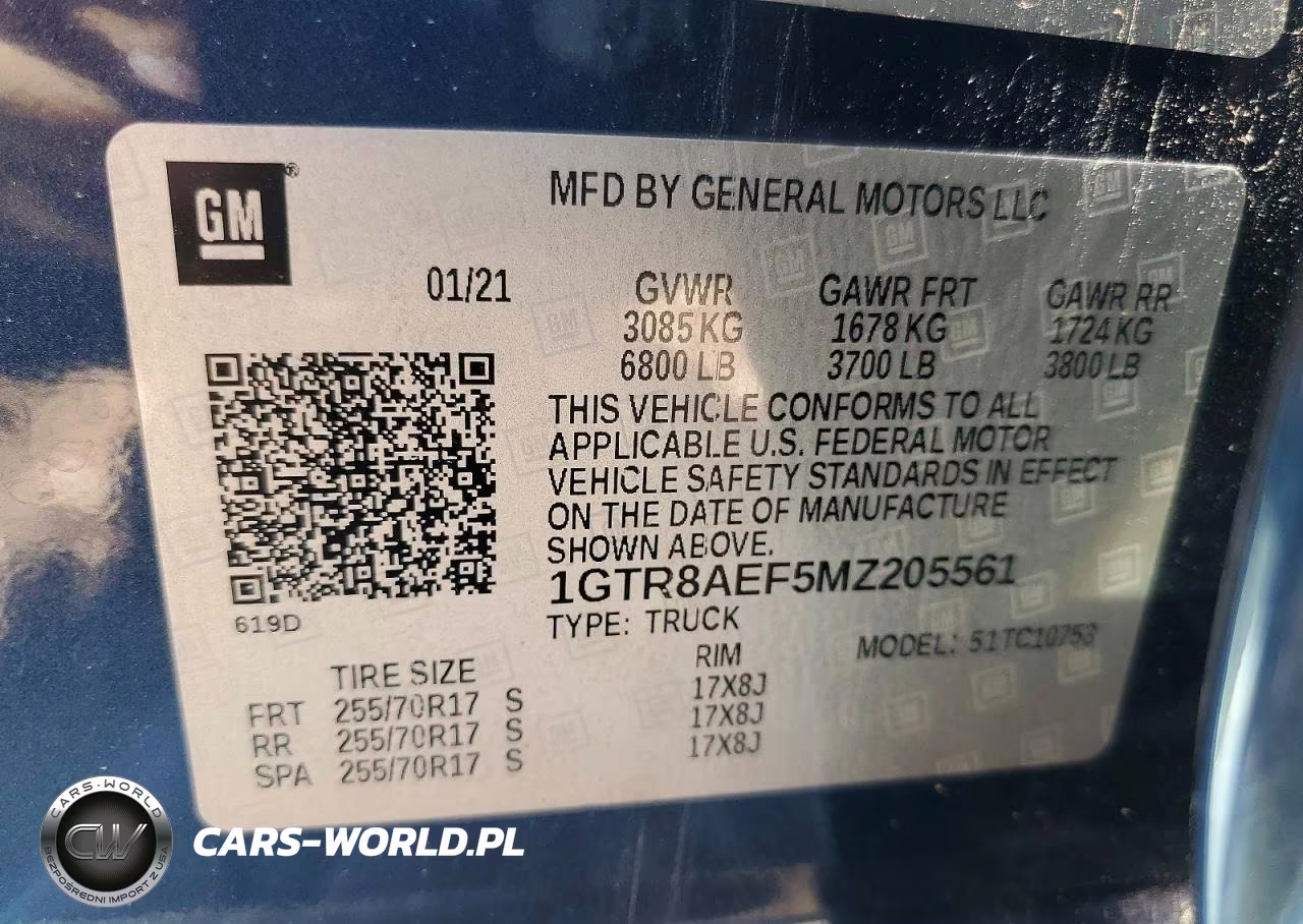 2021 GMC Sierra C1500 VIN:1GTR8AEF5MZ205561 - 12