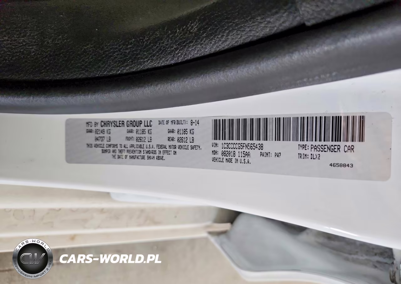 2015 Chrysler 200 C VIN:1C3CCCCG5FN565438 - 12