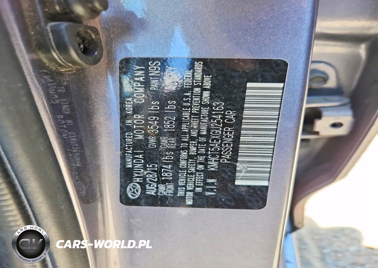 2016 Hyundai Accent Se VIN:KMHCT5AEXGU254163 - 12