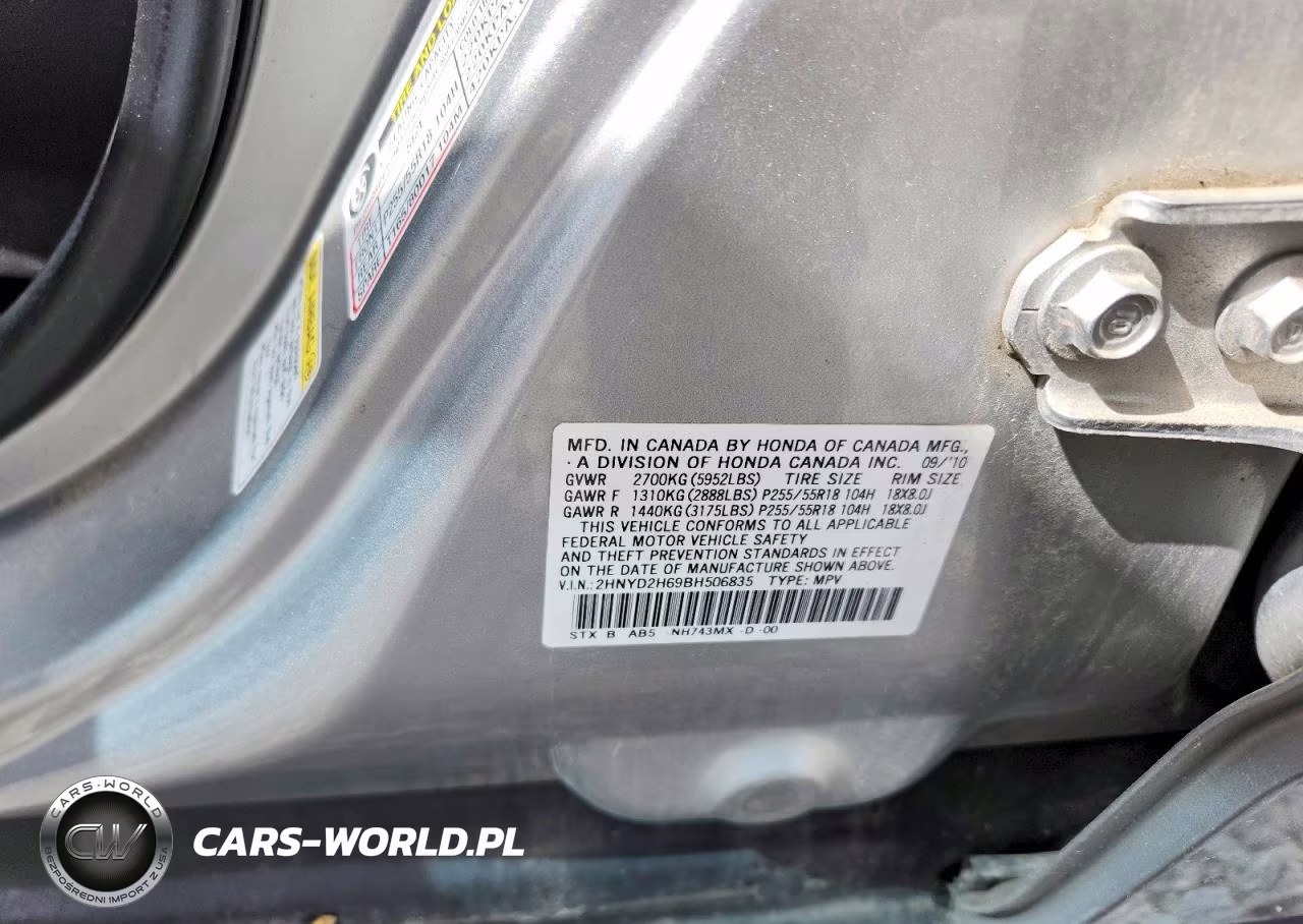 2011 Acura Mdx Technology VIN:2HNYD2H69BH506835 - 12