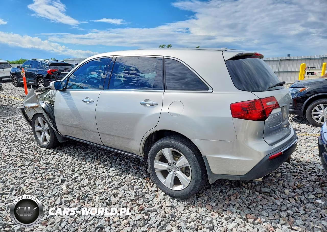 2011 Acura Mdx Technology VIN:2HNYD2H69BH506835 - 2