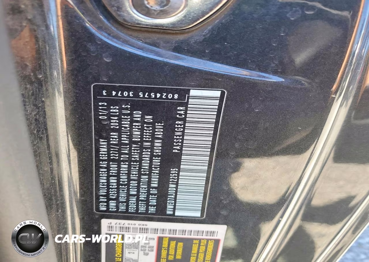 2013 Volkswagen Gti VIN:WVWED7AJ0DW122595 - 13
