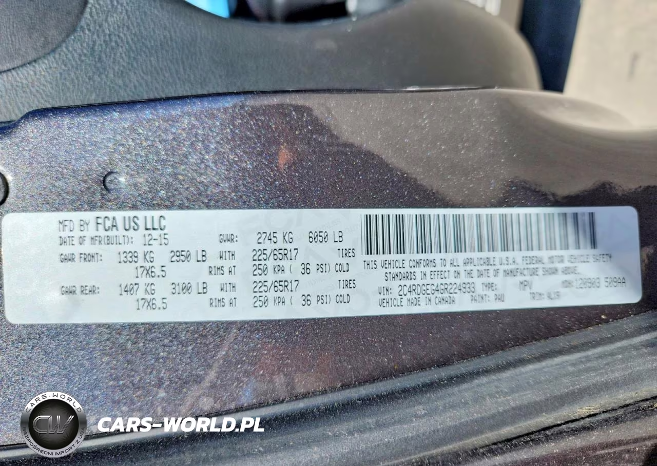 2016 Dodge Grand Caravan R VIN:2C4RDGEG4GR224933 - 13