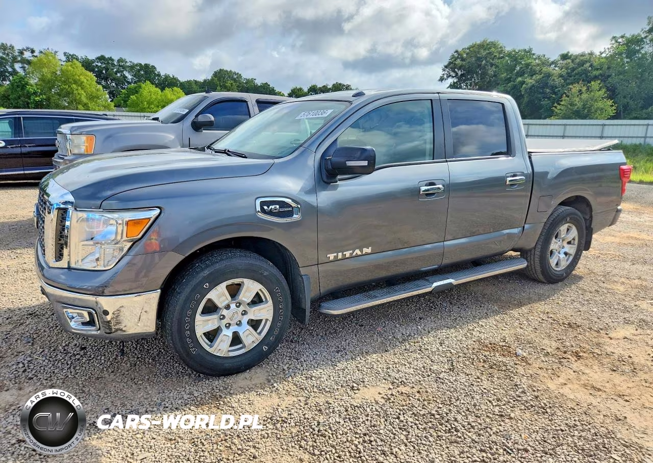 2017 Nissan Titan Sv VIN:1N6AA1E67HN536735 - 1