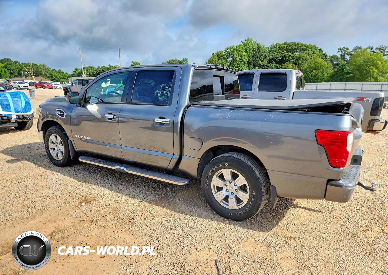 2017 Nissan Titan Sv VIN:1N6AA1E67HN536735 - 2