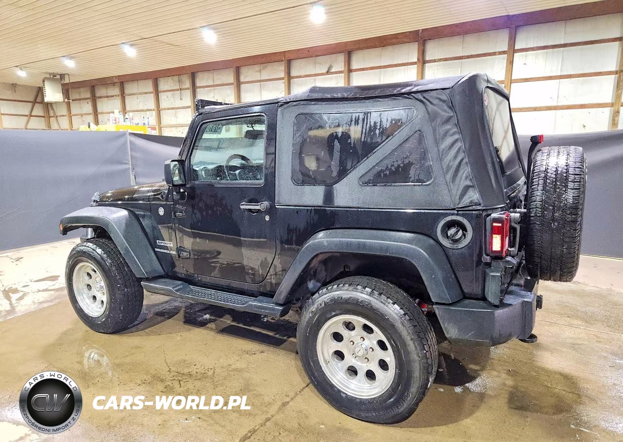 2015 Jeep Wrangler Sport VIN:1C4AJWAG7FL645493 - 2