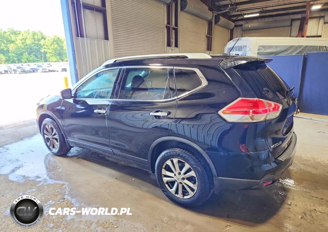 2015 Nissan Rogue Sv VIN:KNMAT2MV9FP508240 - 2