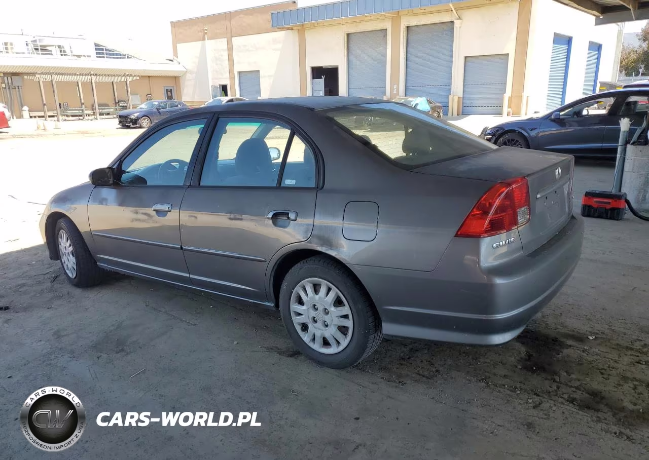 2005 Honda Civic Lx VIN:2HGES16525H592479 - 2