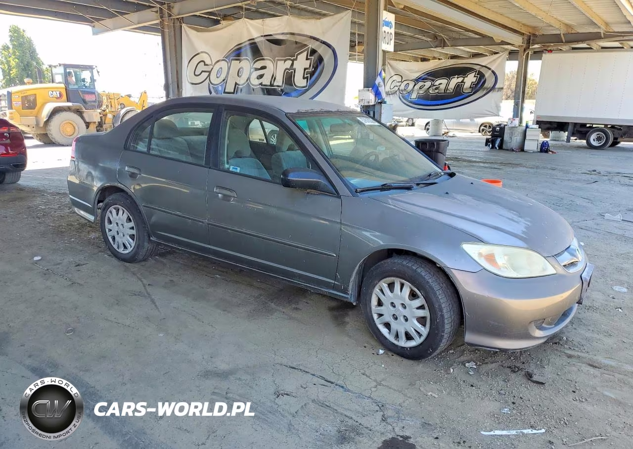 2005 Honda Civic Lx VIN:2HGES16525H592479 - 4