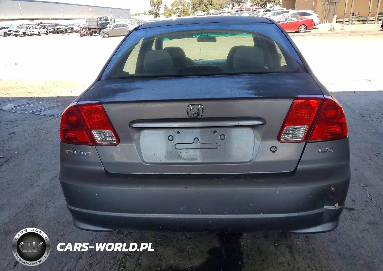 2005 Honda Civic Lx VIN:2HGES16525H592479 - 6
