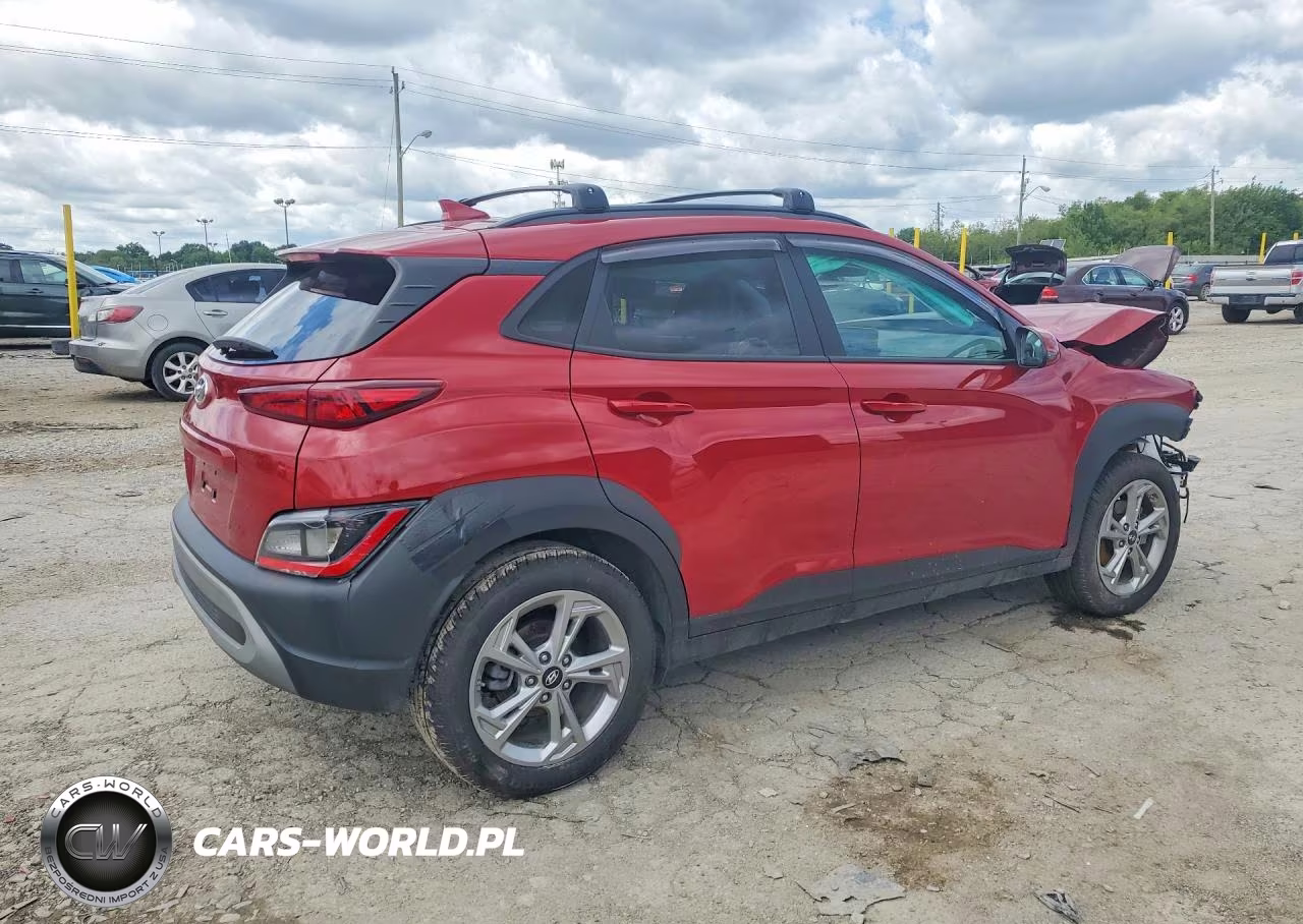 2022 Hyundai Kona Sel VIN:KM8K32AB4NU837082 - 3
