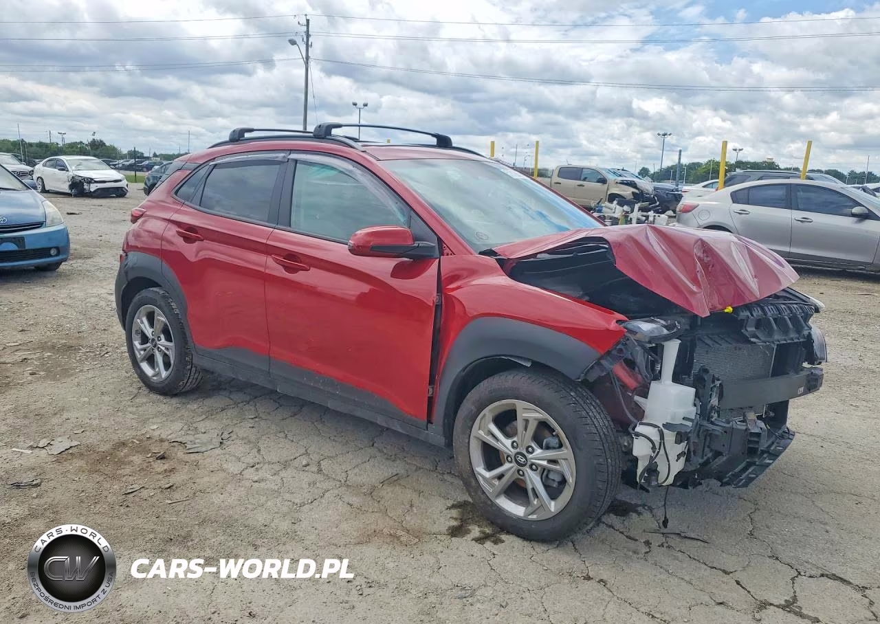 2022 Hyundai Kona Sel VIN:KM8K32AB4NU837082 - 4