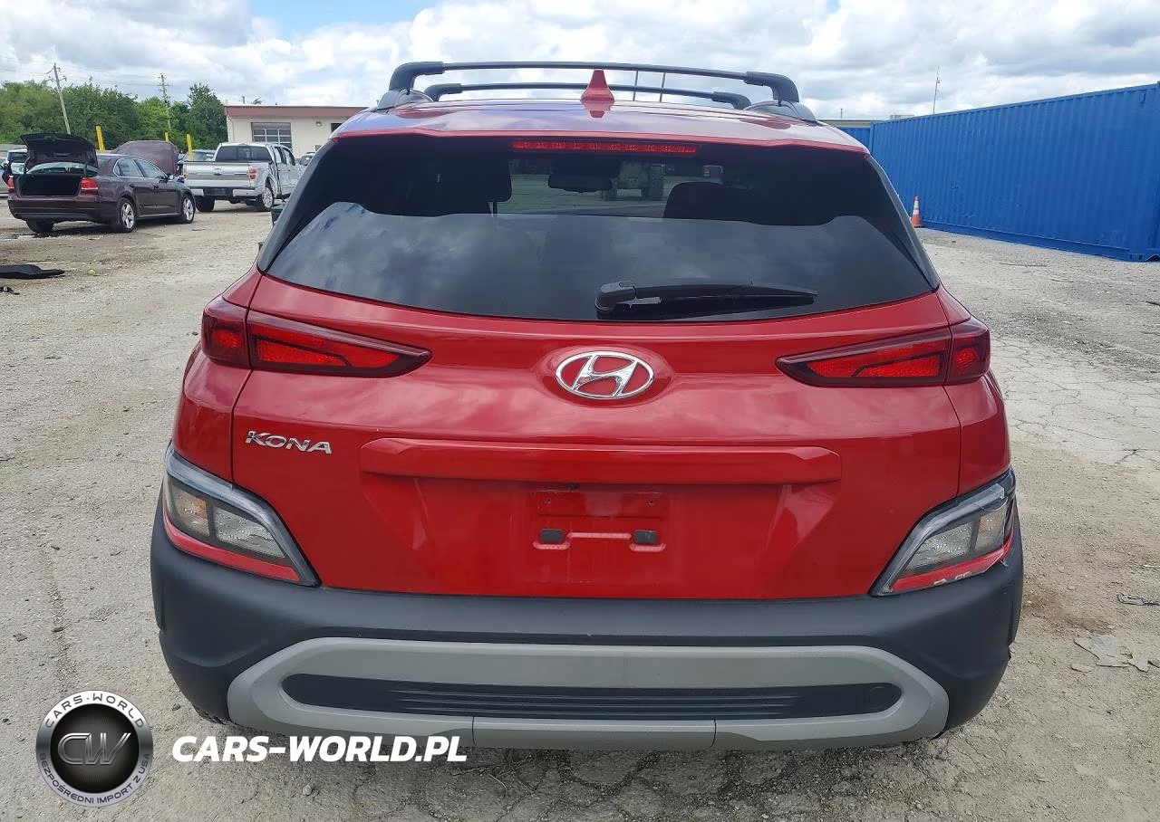 2022 Hyundai Kona Sel VIN:KM8K32AB4NU837082 - 6