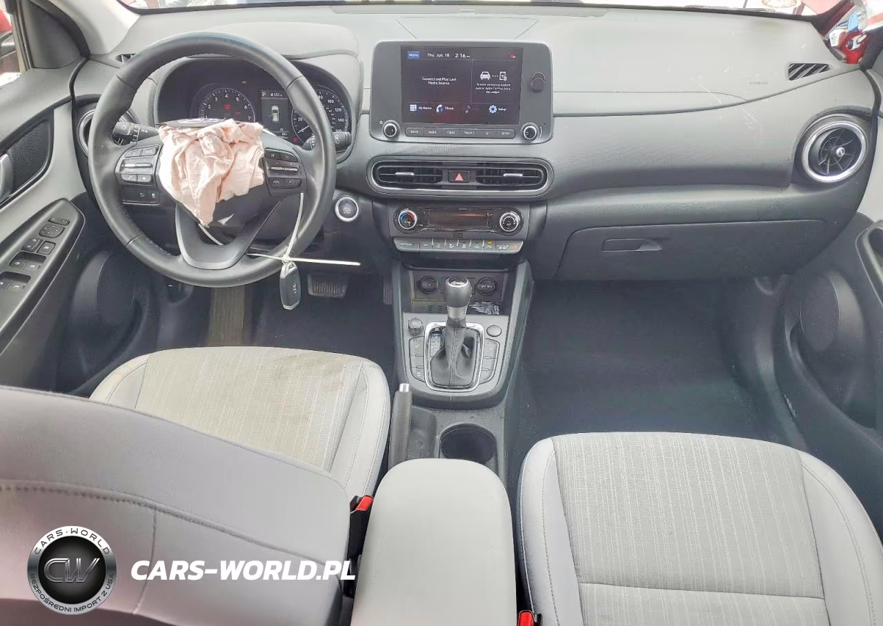 2022 Hyundai Kona Sel VIN:KM8K32AB4NU837082 - 8