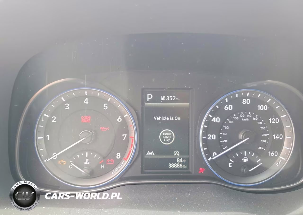 2022 Hyundai Kona Sel VIN:KM8K32AB4NU837082 - 9