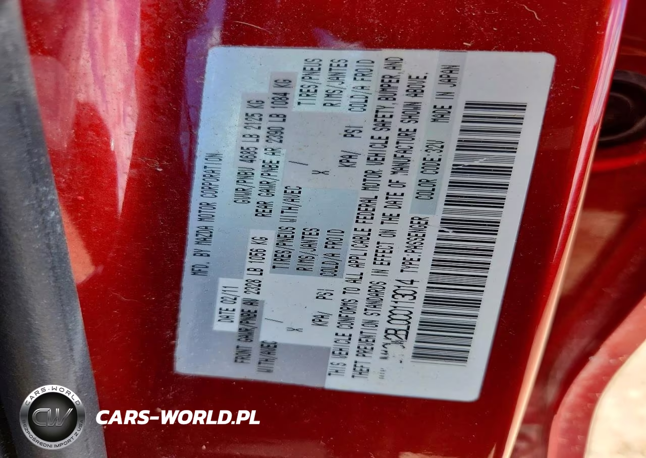 2012 Mazda 5 VIN:JM1CW2BL0C0113014 - 12