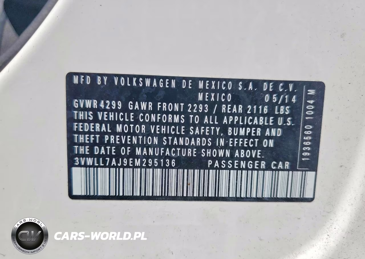 2014 Volkswagen Jetta Tdi VIN:3VWLL7AJ9EM295136 - 13