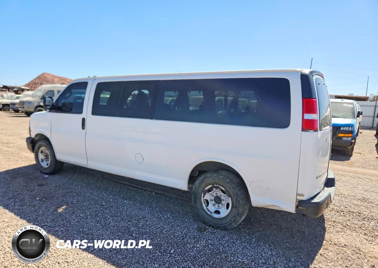 2020 Chevrolet Express G3500 Ls Passenger Van VIN:1GAZGNFG4L1275267 - 2