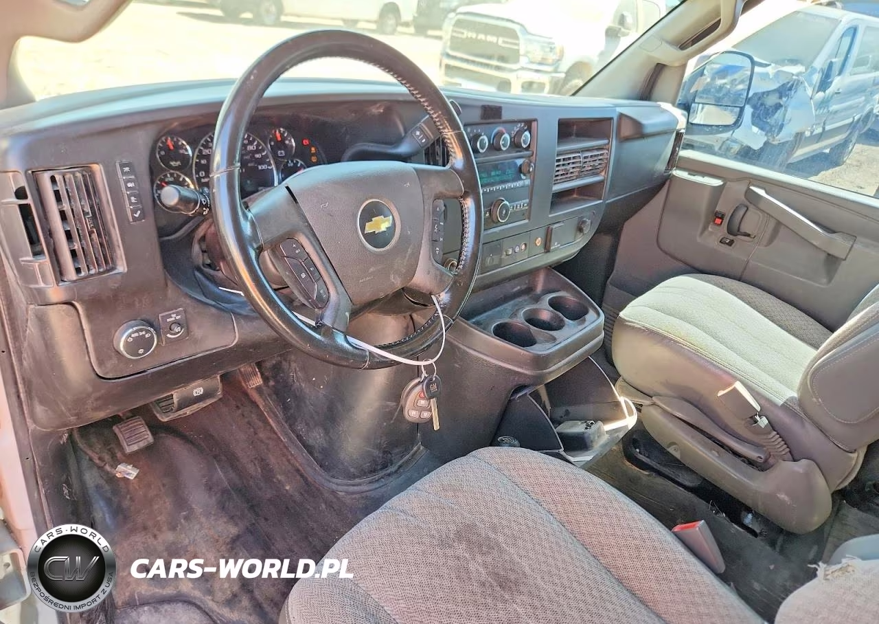 2020 Chevrolet Express G3500 Ls Passenger Van VIN:1GAZGNFG4L1275267 - 8