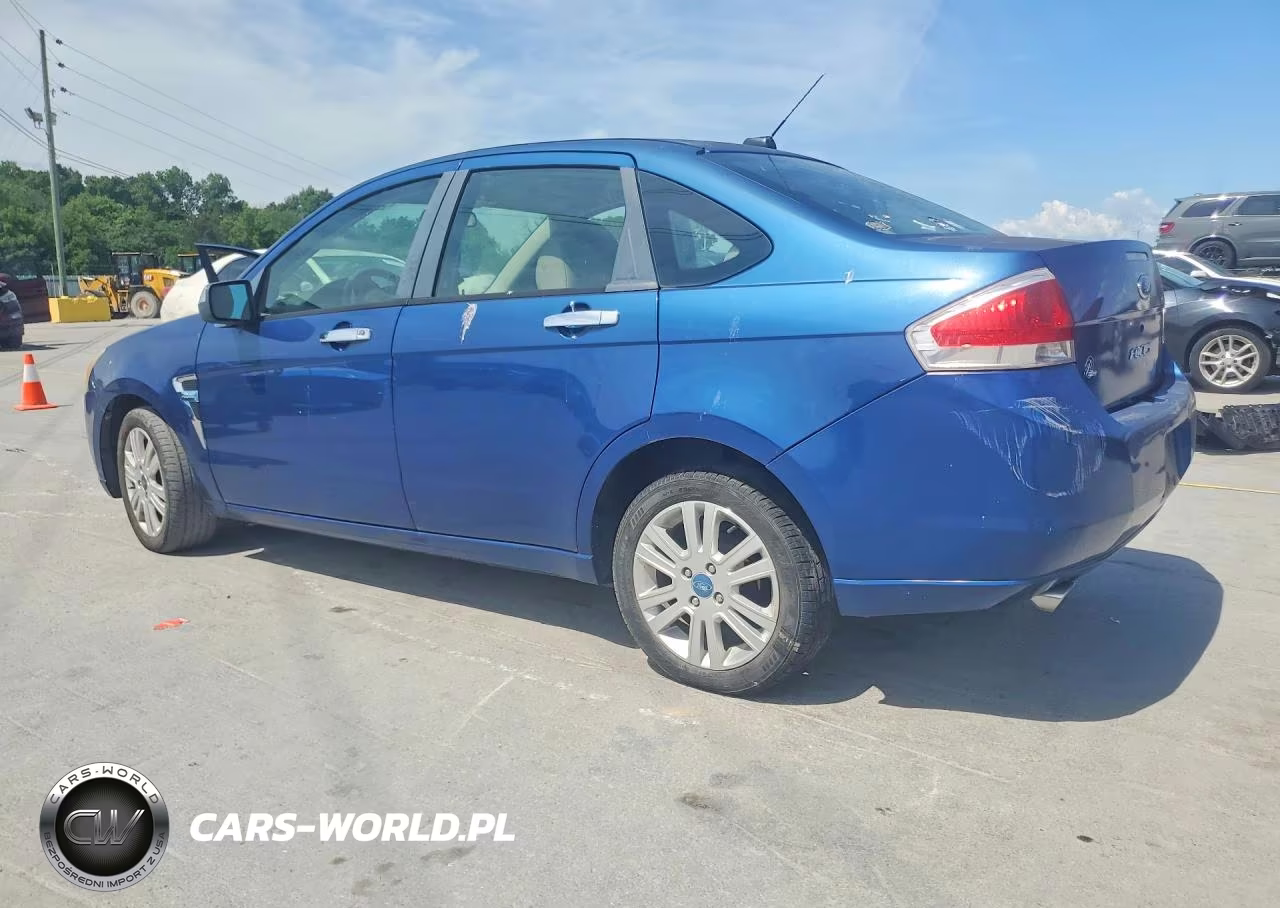 2008 Ford Focus Se VIN:1FAHP35N98W257161 - 2