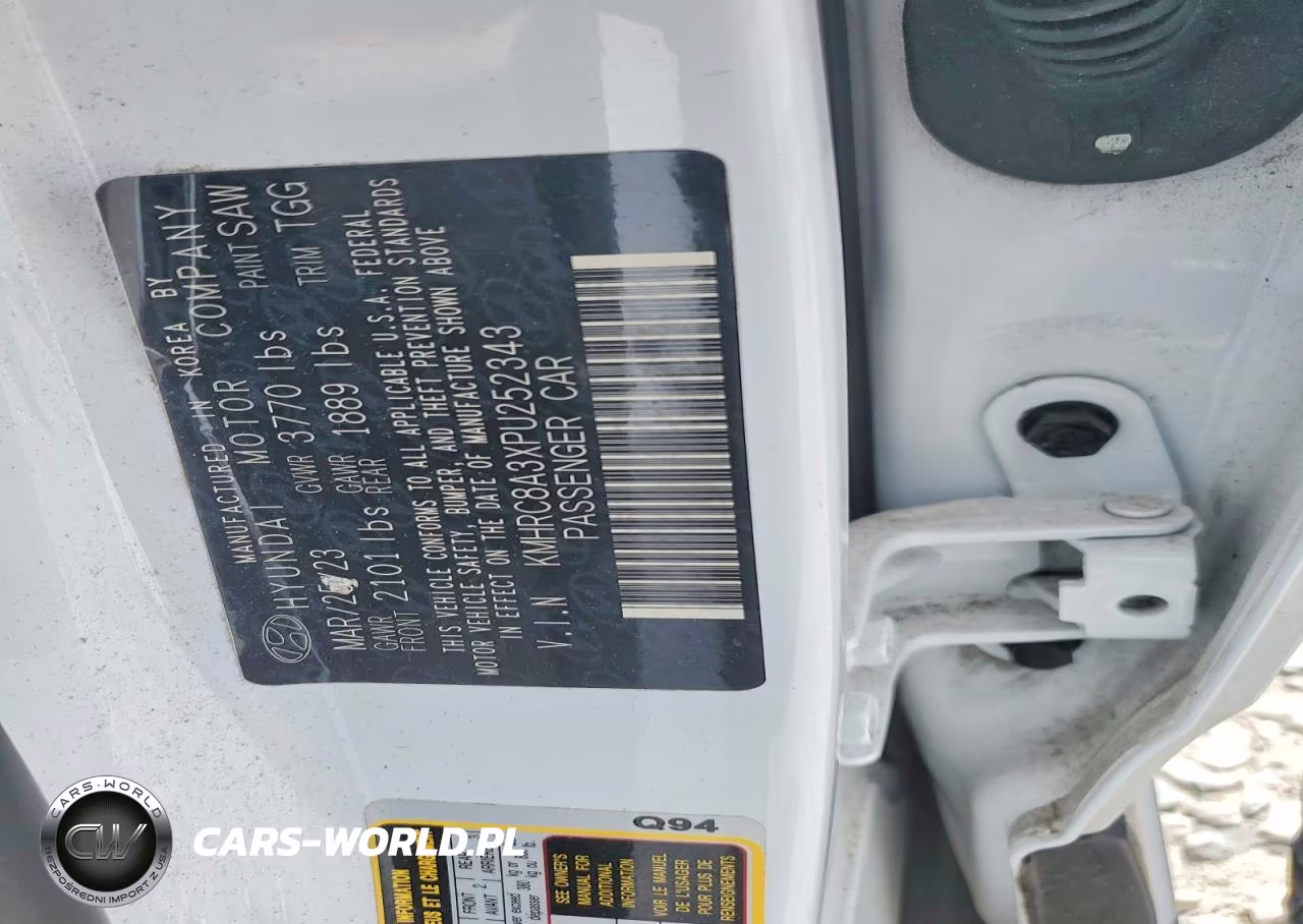 2023 Hyundai Venue Sel VIN:KMHRC8A3XPU252343 - 12