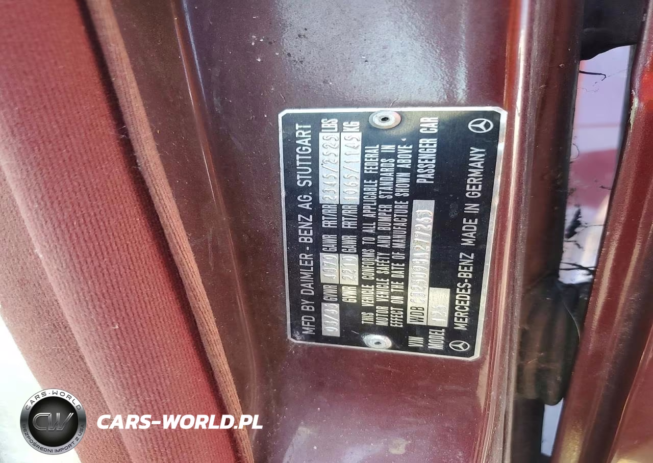1986 Mercedes-Benz 300 Sdl VIN:WDBCB25D9GA277263 - 13