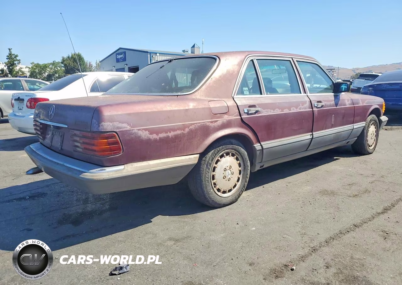 1986 Mercedes-Benz 300 Sdl VIN:WDBCB25D9GA277263 - 3