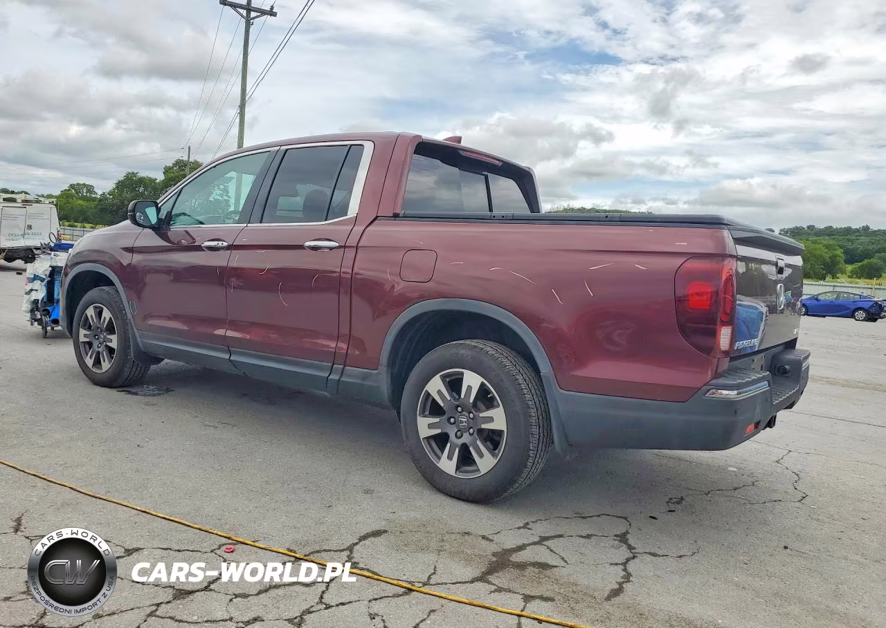 2019 Honda Ridgeline Rtl VIN:5FPYK3F72KB012410 - 2